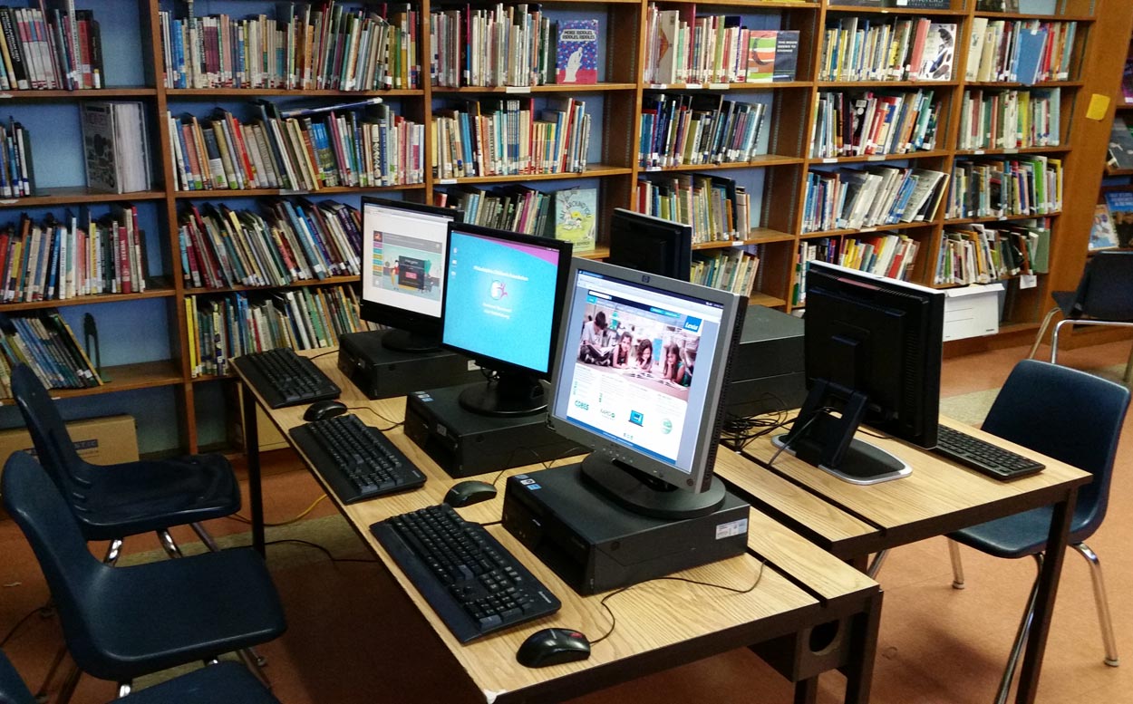 Houston Library Computers | Philadelphia Children's Foundation