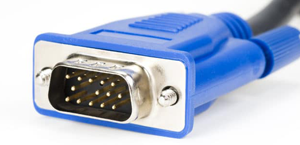 typical VGA connector